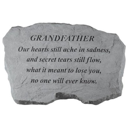 KAY BERRY INC Kay Berry- Inc. 98920 Grandfather-Our Hearts Still Ache In Sadness - Memorial - 16 Inches x 10.5 Inches x 1.5 Inches 98920